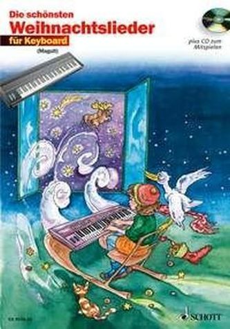 Die schönsten Weihnachtslieder, Für Keyboard, m. Audio-CD