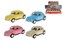 Auto Kinsmart VW Classical Beetle 1967 1:32 kov 13cm zpětný chod asst 4 barvy 12ks v DBX