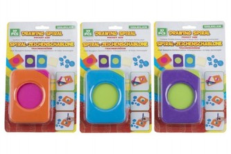 Inspiro sada plast 12cm, 3 barvy, na kartě - 1 kus