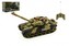Tank RC T-80 plast 25cm s dobíjacím packom+adaptér na batérie asst 2 druhy v krabici