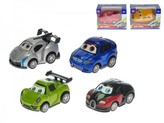 Auto sportovní kov 7cm zpětný chod asst 6 druhů v krabičce