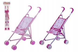 Kočárek golfové hole kov asst 2 barvy v sáčku 17x60x10cm