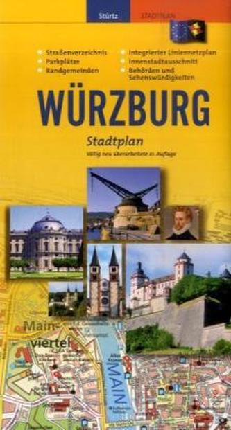 Stürtz Stadtplan Würzburg