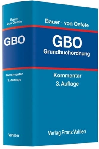 GBO, Grundbuchordnung, Kommentar