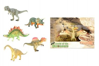 Dinosaurus plast 20cm 6 druhů (1 kus)