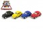 Auto Kinsmart VW Classical Beetle kov/plast 13cm na zpětné natažení 4 barvy 12ks v boxu