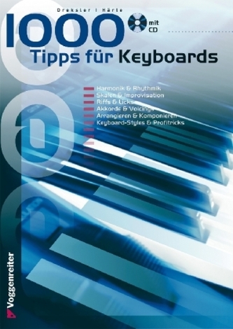 1000 Tipps für Keyboards, m. Audio-CD