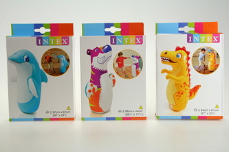 Zvieratko boxovacie nafukovacie, 3 druhy 3+ - 1 kus