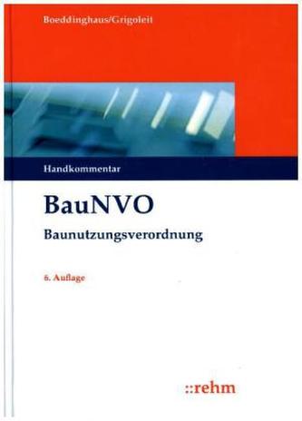 Baunutzungsverordnung (BauNVO), Handkommentar