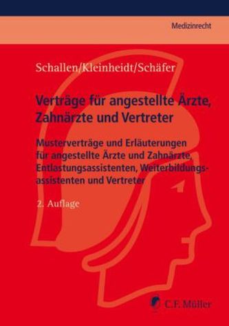 Verträge für angestellte Ärzte, Zahnärzte und Vertreter