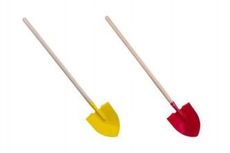 Rýč s násadou špičatý kov/dřevo 80cm nářadí, 1 ks