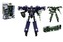 Transformer auto/robot policie plast 17cm asst 2 barvy v krabici 21x27x7,5cm