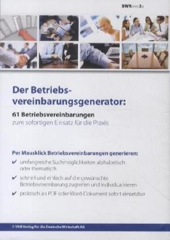 Der Betriebsvereinbarungsgenerator, CD-ROM