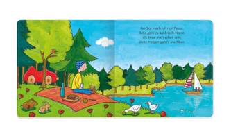 Mein kleiner roter Flitzer, m. Holzauto