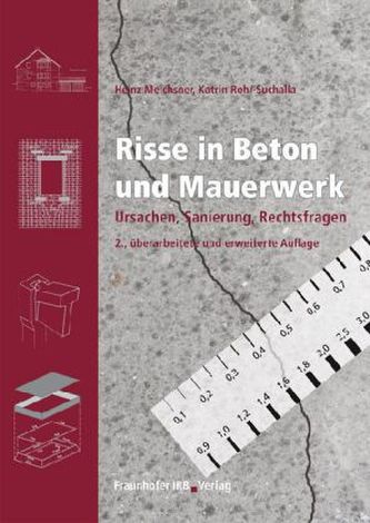 Risse in Beton und Mauerwerk