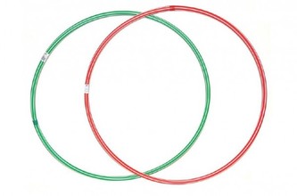 Obruč Hula Hop 50 cm asst 7 barev