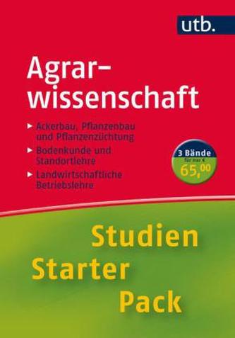 Studien-Starter-Pack Agrarwissenschaft, 3 Bde.