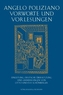 Vorworte und Vorlesungen