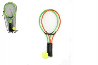 Sada dětský tenis 22 x 53 cm, 2 barvy (1 sada v síťce)