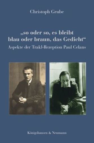 'so oder so, es bleibt blau oder braun, das Gedicht'