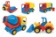 Auto stavební Tech truck plast 25cm, 5 druhů Wader - 1 kus