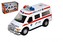 Auto ambulance narážecí 24cm na baterie se světlem se zvukem asst 3 druhy v krabici