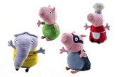 Prasátko Peppa postavička plyš 25cm asst mix druhů