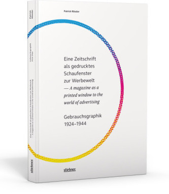 Eine Zeitschrift als gedrucktes Schaufenster zur Werbewelt.. A magazine as a printed window to the world of advertising