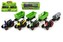 Traktor 17cm kov na zpětné natažení  4 druhy v boxu - 1 kus