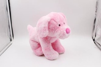 Mazlíci plyšové zvířátko Růžový pejsek 30 cm