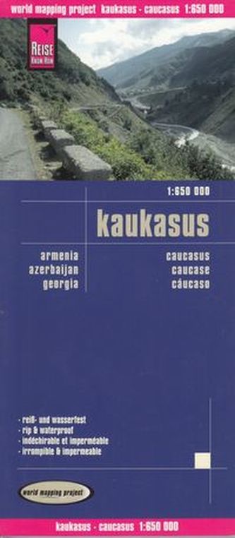 World Mapping Project Kaukasus. Caucasus. Caucase; Cáucaso