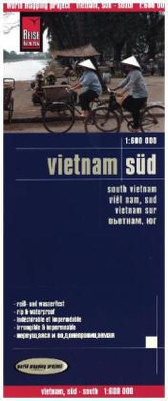 World Mapping Project Reise Know-How Landkarte Vietnam Süd (1:600.000). South Vietnam / Viet Nam sud / Vietnam sur