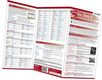 Die Sims 4 - Die 200 besten Cheats auf einen Blick!, 1 Faltkarte