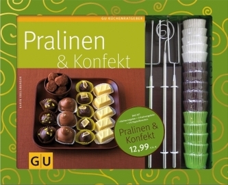 Pralinen & Konfekt, m. 3 Pralinengabeln u. 375 Papierförmchen