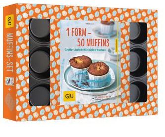 1 Form - 50 Muffins, m. Muffin-Form