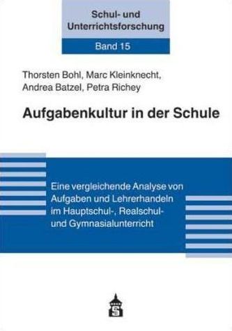 Aufgabenkultur in der Schule