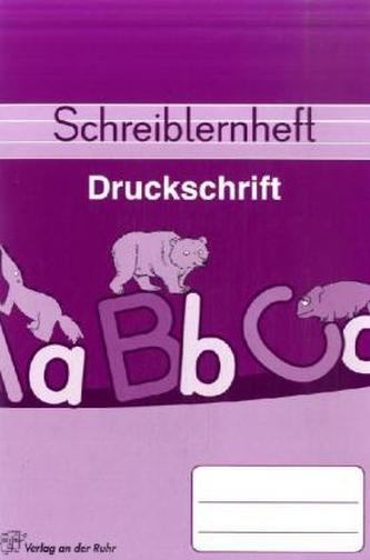 Schreiblernheft Druckschrift