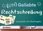 (Un)Geliebte Rechtschreibung