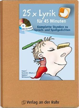 25 x Lyrik für 45 Minuten, m. CD-ROM