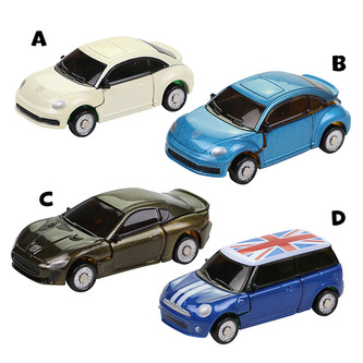 1:64 ROBOCARZ 2V1, ASST 4