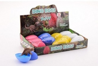 Dinosaurus ve vajíčku se slizem