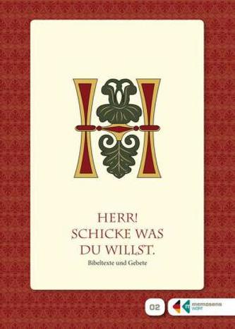 Lesebüchlein zum Erinnern für Menschen mit Demenz: 'Herr! Schicke, was du willst'