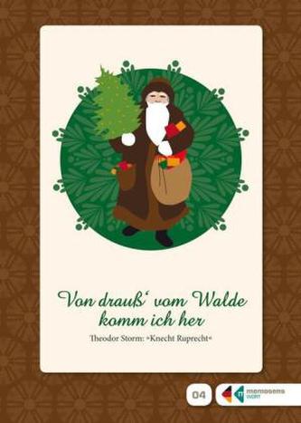 Lesebüchlein zum Erinnern für Menschen mit Demenz: 'Von drauß' vom Walde komm ich her'