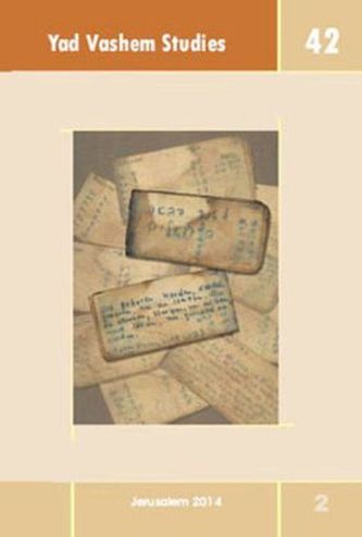 Yad Vashem Studies. Vol.42/2