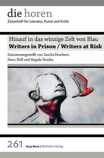 Hinauf in das winzige Zelt von Blau