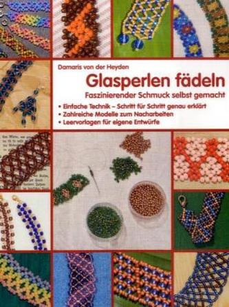 Glasperlen fädeln