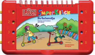 Rechenrallye, Kontrollgerät mit Spiralbuchblock