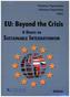 EU: Beyond the Crisis