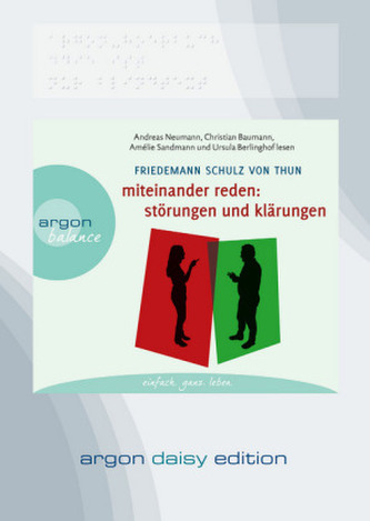 Miteinander reden, 1 MP3-CD (DAISY Edition). Tl.1