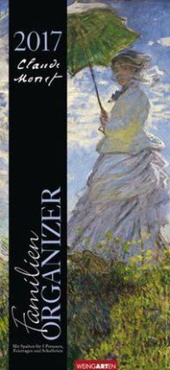 Familien Organizer Claude Monet 2017